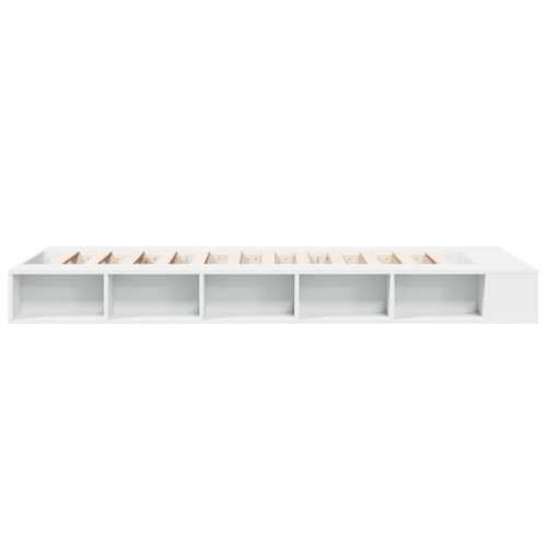 Okvir za krevet bijeli 90x190 cm konstruirano drvo - Bijela 75 x 190 cm Cijena