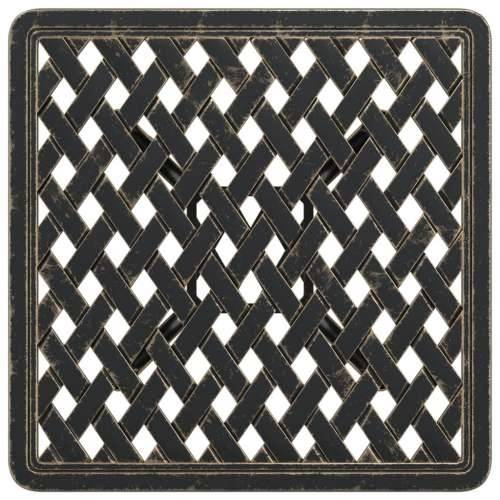 Vrtni stol brončani 53 x 53 x 53 cm od lijevanog aluminija - Bronzana 1 Cijena