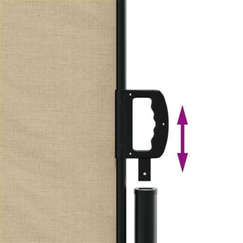 Bočna tenda na uvlačenje bež 220x1000 cm - Bež 220 x 1000 cm 1 Cijena