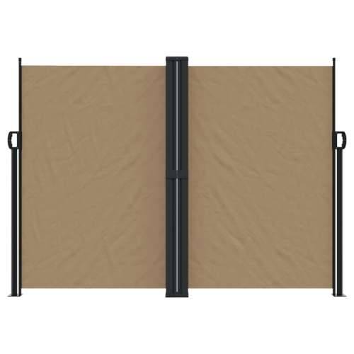 Bočna tenda na uvlačenje smeđesiva 180x1200 cm - Sivo-smeđa 180 x 1200 cm 1 Cijena