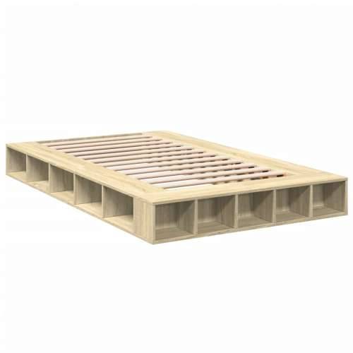 Okvir kreveta boja hrasta sonome 120 x 200 cm konstruirano drvo - sonoma hrast 120 x 200 cm Cijena
