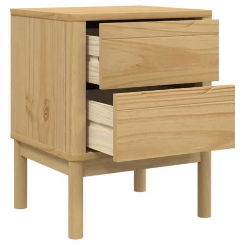 Noćni ormarić FLORO voštano smeđi 45x39x57 cm masivna borovina - Voštano smeđa 1 Cijena