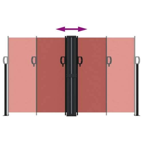 Uvlačiva bočna tenda terakota 140 x 600 cm - Terakota 140 x 600 cm 1 Cijena