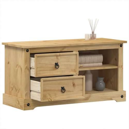 TV ormarić Corona 100 x 40 x 52 cm od masivne borovine Cijena