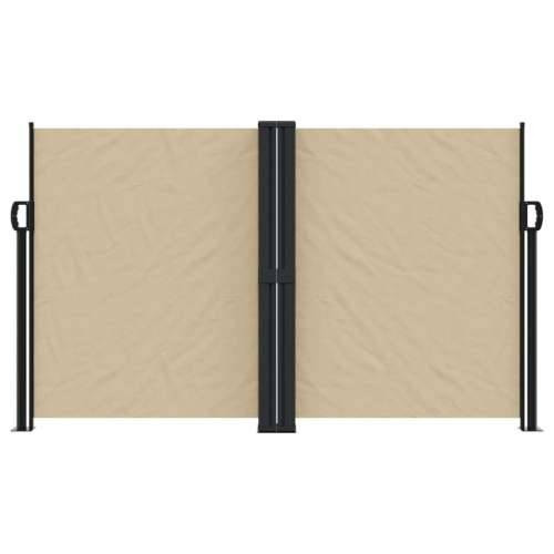 Bočna tenda na uvlačenje bež 140x1200 cm - Bež 140 x 1200 cm 1 Cijena