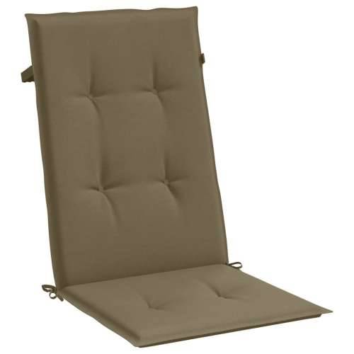 Jastuci za stolice 6 kom prošarano smeđesivi 120x50x4cm tkanina - prošarana smeđesiva 120 x 50 x 4 cm 6 Cijena