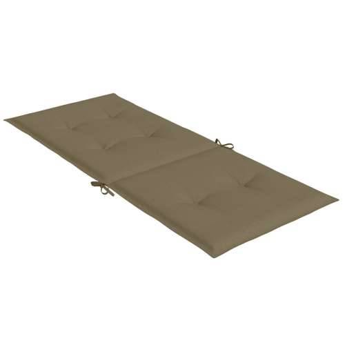 Jastuci za stolice 6 kom prošarano smeđesivi 120x50x4cm tkanina - prošarana smeđesiva 120 x 50 x 4 cm 6 Cijena