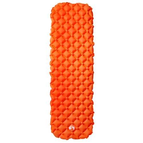 Madrac na napuhavanje za kampiranje 1 osoba 190x58x6 cm - orange 1 Cijena