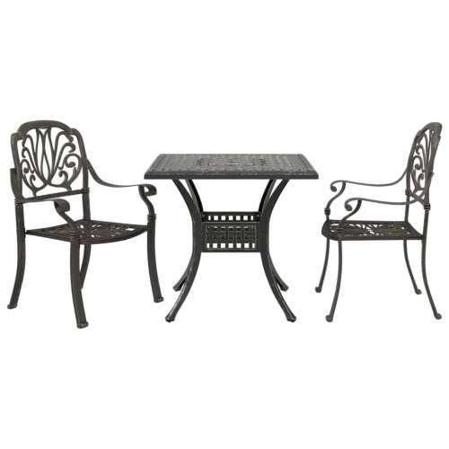 3-dijelni bistro set brončani od lijevanog aluminija - Bronzana 2 Cijena
