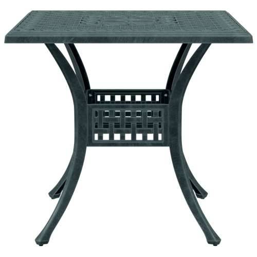 3-dijelni bistro set zeleni od lijevanog aluminija - Zelena 2 Cijena
