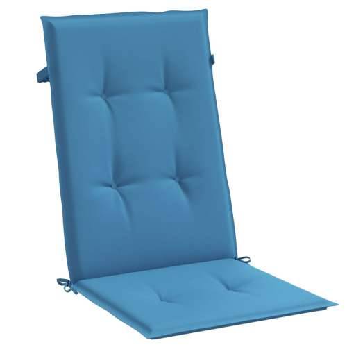 Jastuci za stolice 6 kom prošarano plavi 120x50x4 cm od tkanine - prošarana plava 120 x 50 x 4 cm 6 Cijena