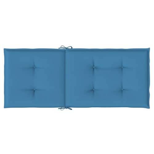 Jastuci za stolice 6 kom prošarano plavi 120x50x4 cm od tkanine - prošarana plava 120 x 50 x 4 cm 6 Cijena