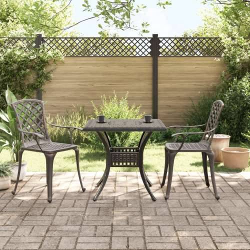 3-dijelni bistro set brončani od lijevanog aluminija - Bronzana 2 Cijena