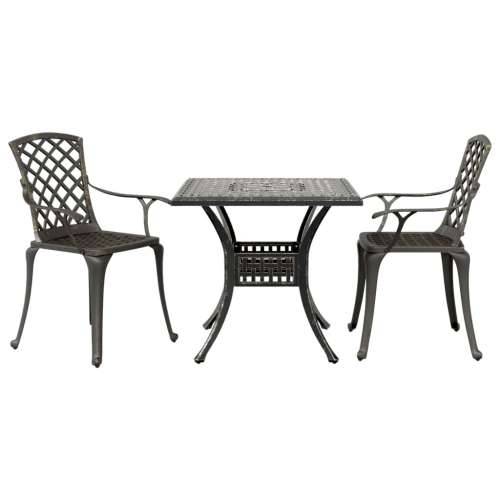 3-dijelni bistro set brončani od lijevanog aluminija - Bronzana 2 Cijena
