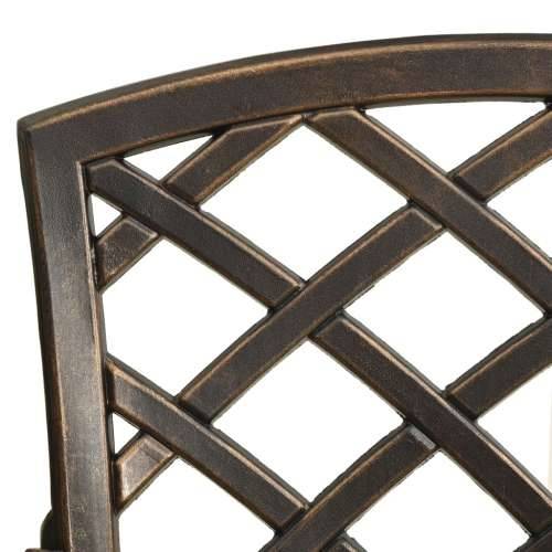 3-dijelni bistro set brončani od lijevanog aluminija - Bronzana 2 Cijena