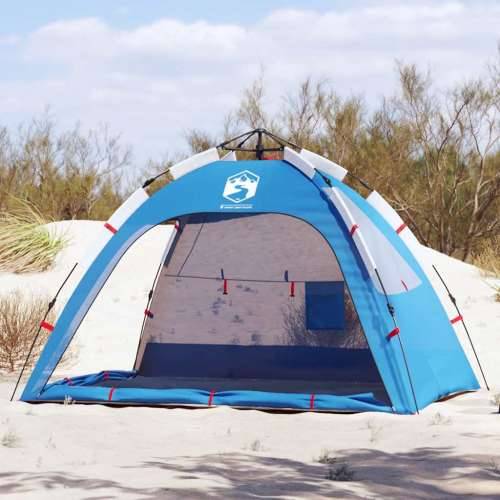 Šator za plažu za 2 osobe vodootporni azurnoplavi - Plava 1 Cijena