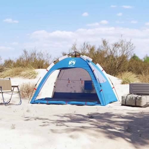 Šator za plažu za 2 osobe vodootporni azurnoplavi - Plava 1 Cijena