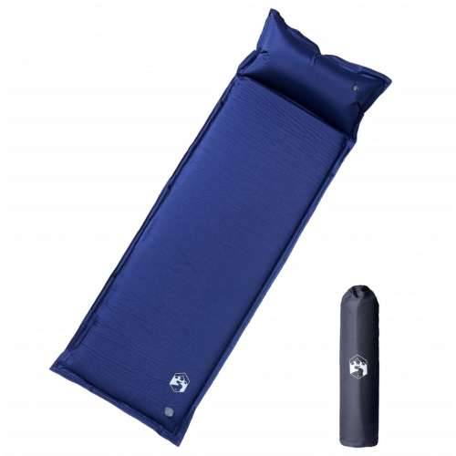 Samonapuhujući madrac za kampiranje za 1 osobu modri - Modra 190 x 64 x 3 cm 1 Cijena