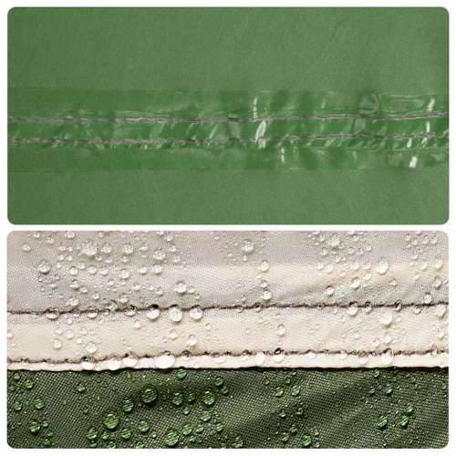 Cerada za kampiranje zelena 430 x 380 x 210 cm vodootporna - Zelena taft 1 Cijena