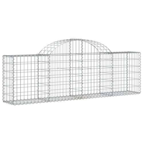 Lučne gabionske košare 30 kom 200x30x60/80 cm pocinčano željezo - 200 x 30 x 60/80 cm 30 Cijena