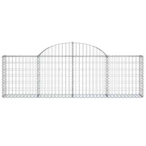Lučne gabionske košare 30 kom 200x30x60/80 cm pocinčano željezo - 200 x 30 x 60/80 cm 30 Cijena