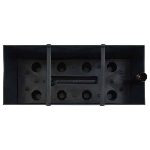 Stupići za parking antracit 60 x 25 x 46 cm PP ratan Cijena
