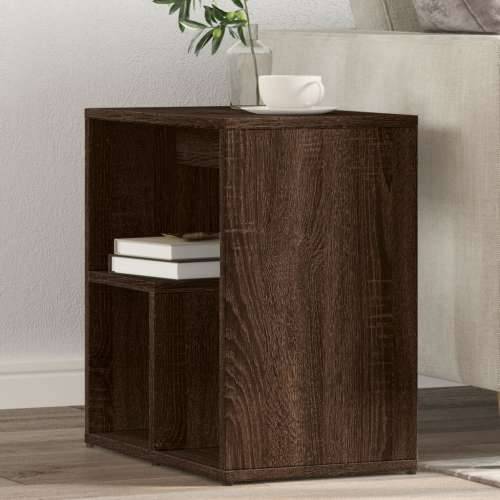 Bočni stolići 2 kom boja hrasta 50x30x50 cm konstruirano drvo - Smeđi hrast 2 Cijena