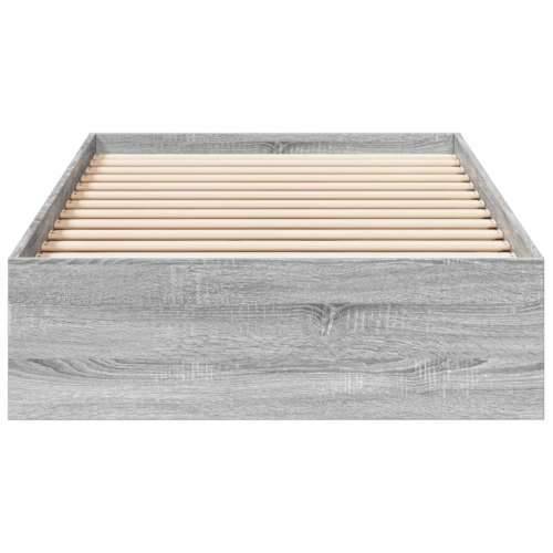 Okvir za krevet s ladicama boja hrasta 90x200 cm Sivi hrast sonoma 90 x 200 cm Cijena