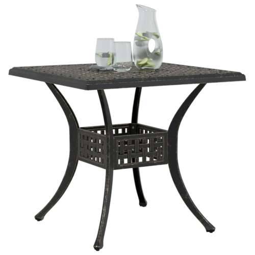 Vrtni stol brončani 80 x 80 x 75 cm od lijevanog aluminija - Bronzana 1 Cijena