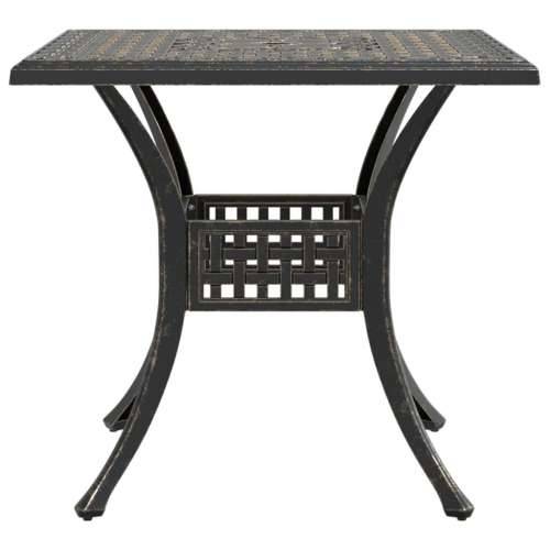 Vrtni stol brončani 80 x 80 x 75 cm od lijevanog aluminija - Bronzana 1 Cijena