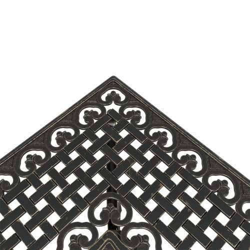 Vrtni stol brončani 80 x 80 x 75 cm od lijevanog aluminija - Bronzana 1 Cijena