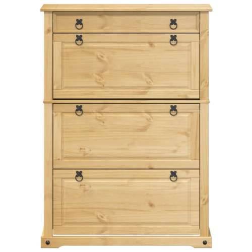 Ormarić za cipele Corona 99x32x138 cm od masivne borovine - 1 138 cm Cijena