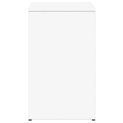 Bočni stolić bijeli 50 x 30 x 50 cm od konstruiranog drva - Bijela 1 Cijena