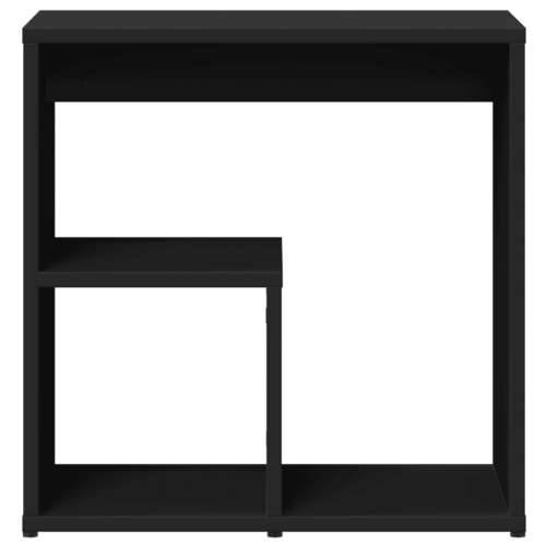 Bočni stolić crni 50 x 30 x 50 cm od konstruiranog drva - Crna 1 Cijena