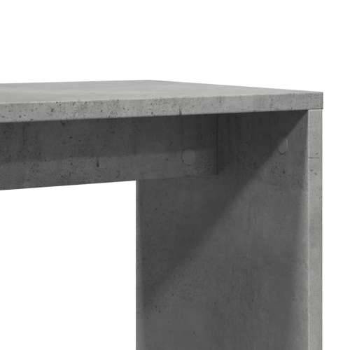 Bočni stolići 2 kom boja betona 50x30x50 cm konstruirano drvo - Beton siva 2 Cijena