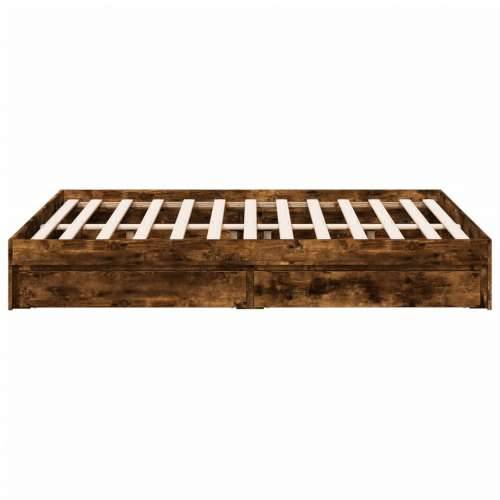 Okvir kreveta s ladicama boja hrasta 120x190 cm Dimljeni hrast 120 x 190 cm Cijena