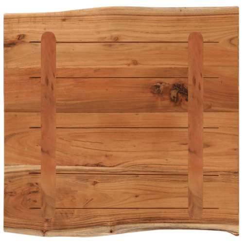 Stolna ploča 60x60x2,5 cm četvrtasta od bagrema sa živim rubom - Bagremovo drvo (prirodno) 60 x 60 cm 1 25 mm Cijena
