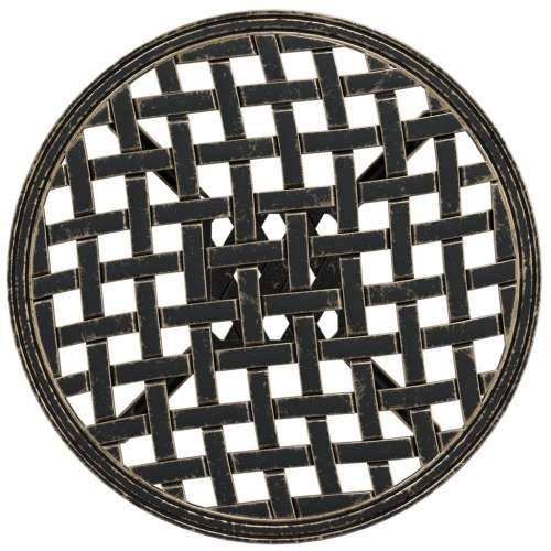 Vrtni stol brončani Ø48x53 cm od lijevanog aluminija - Bronzana 1 Cijena