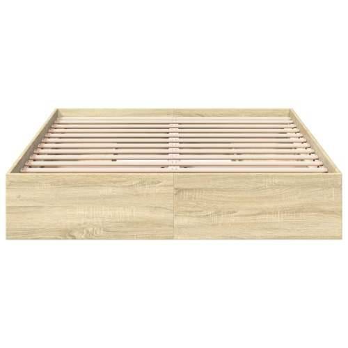 Okvir za krevet s ladicama boja hrasta 160x200 cm drveni sonoma hrast 160 x 200 cm Cijena