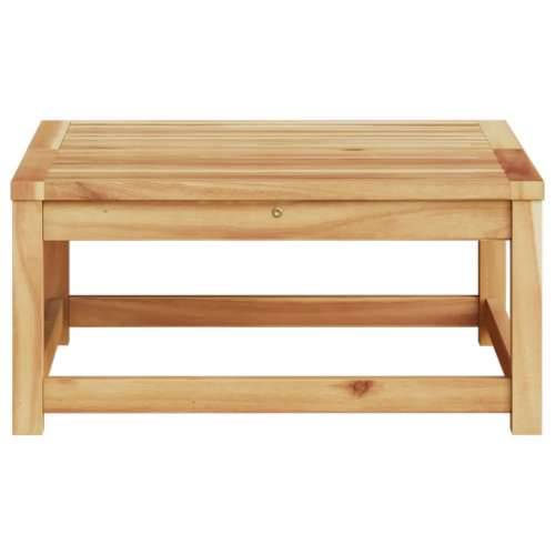 Vrtni stol 63 x 63 x 30 cm od masivnog bagremovog drva - Krema 1 stol Cijena