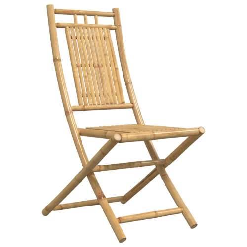 Sklopive vrtne stolice 2 kom 46 x 66 x 99 cm od bambusa - 2 Bez naslona za ruke Cijena