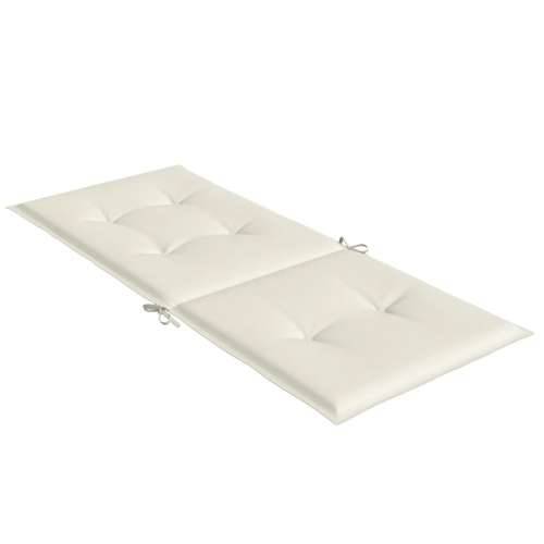Jastuci za stolice 6 kom prošarano krem 120x50x4 cm tkanina - prošarana krem 120 x 50 x 4 cm 6 Cijena