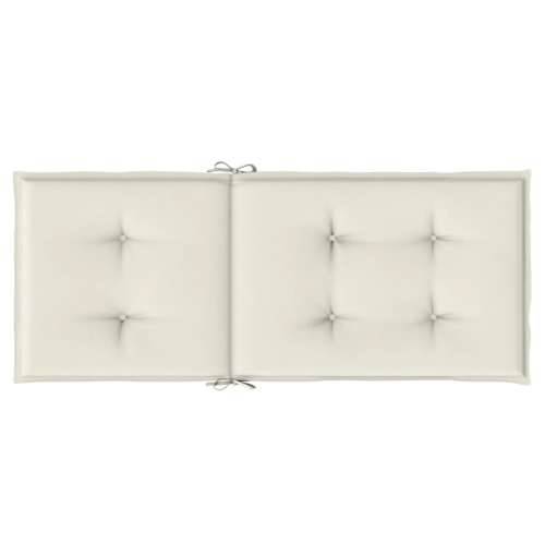 Jastuci za stolice 6 kom prošarano krem 120x50x4 cm tkanina - prošarana krem 120 x 50 x 4 cm 6 Cijena