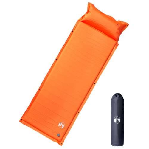 Samonapuhujući madrac za kampiranje za 1 osobu narančasti - orange 190 x 64 x 3 cm 1 Cijena