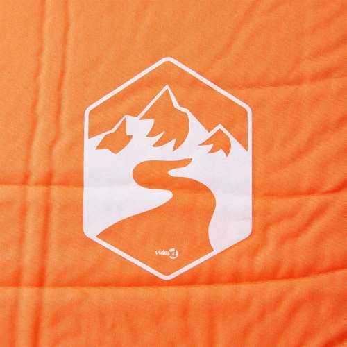 Samonapuhujući madrac za kampiranje za 1 osobu narančasti - orange 190 x 64 x 3 cm 1 Cijena