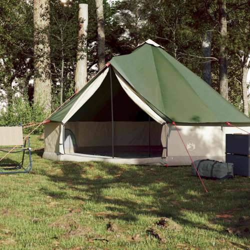 Obiteljski šator tipi za 6 osoba zeleni vodootporni - Zelena 6 osoba 1 Cijena