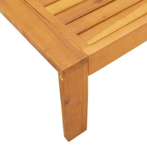 5-dijelna set vrtnih sofa od masivnog drva bagrema s jastucima Krema 2x chair + 2x sofa + table 1 Cijena
