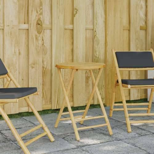 Sklopivi vrtni stol Ø55 x 75 cm od bambusa - 55 x 75 cm 1 Cijena