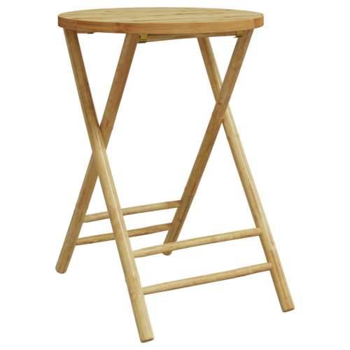Sklopivi vrtni stol Ø55 x 75 cm od bambusa - 55 x 75 cm 1 Cijena