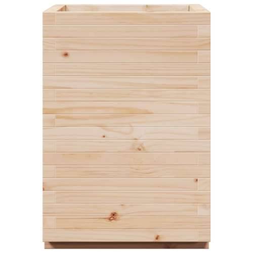 Vrtna sadilica 50x50x72,5 cm od masivne borovine - Prirodna boja bora 50 x 50 x 72.5 cm 1 Cijena